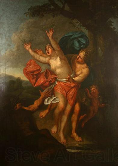 Carl Christian Klass Apollo and Daphne Spain oil painting art